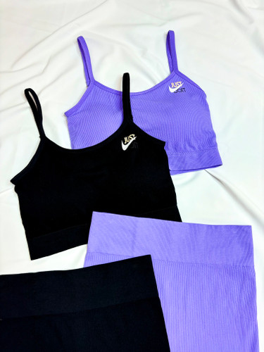 ست اسپرت نیمتنه کاپدار با بایکر