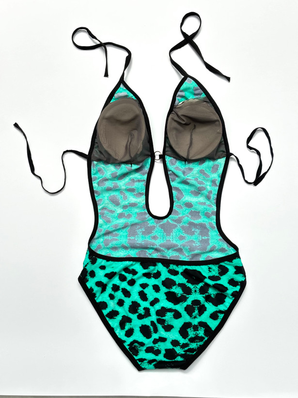 مایو دخترانه پشت باز ضد کلر