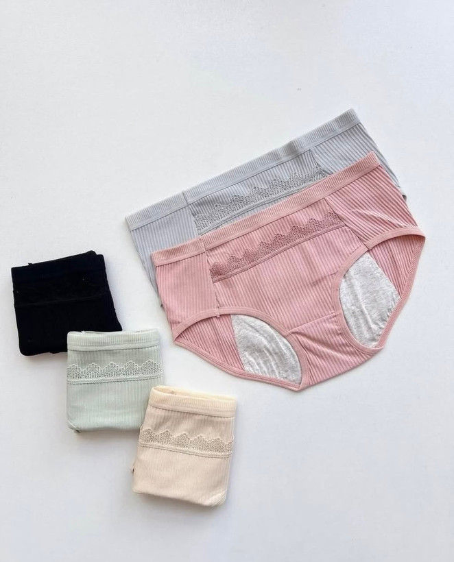 شورتکس پریودی جیبدار وارداتی دخترانه