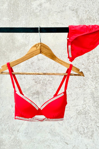 ست سوتین شورت فنردار جک دار زنانه وارداتی