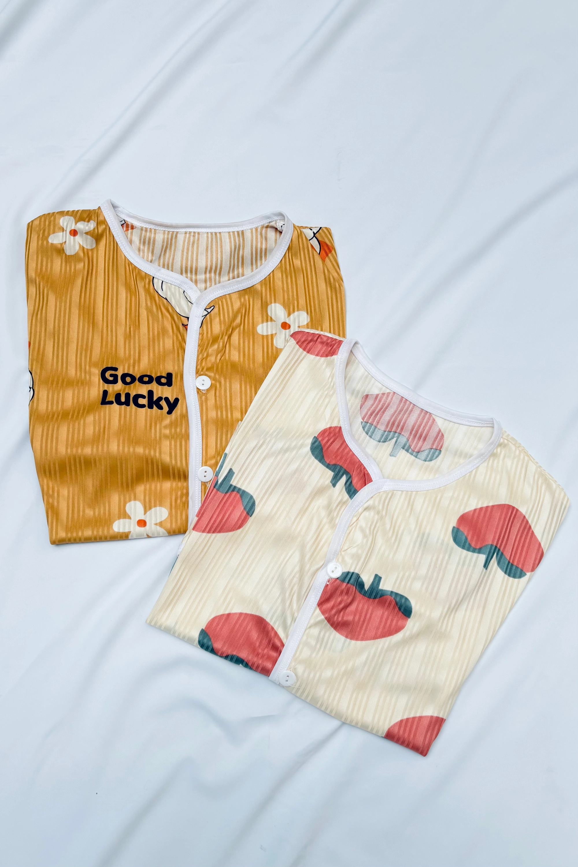 ست پیراهن شلپار شورت ساتن و حریر وارداتی دخترانه