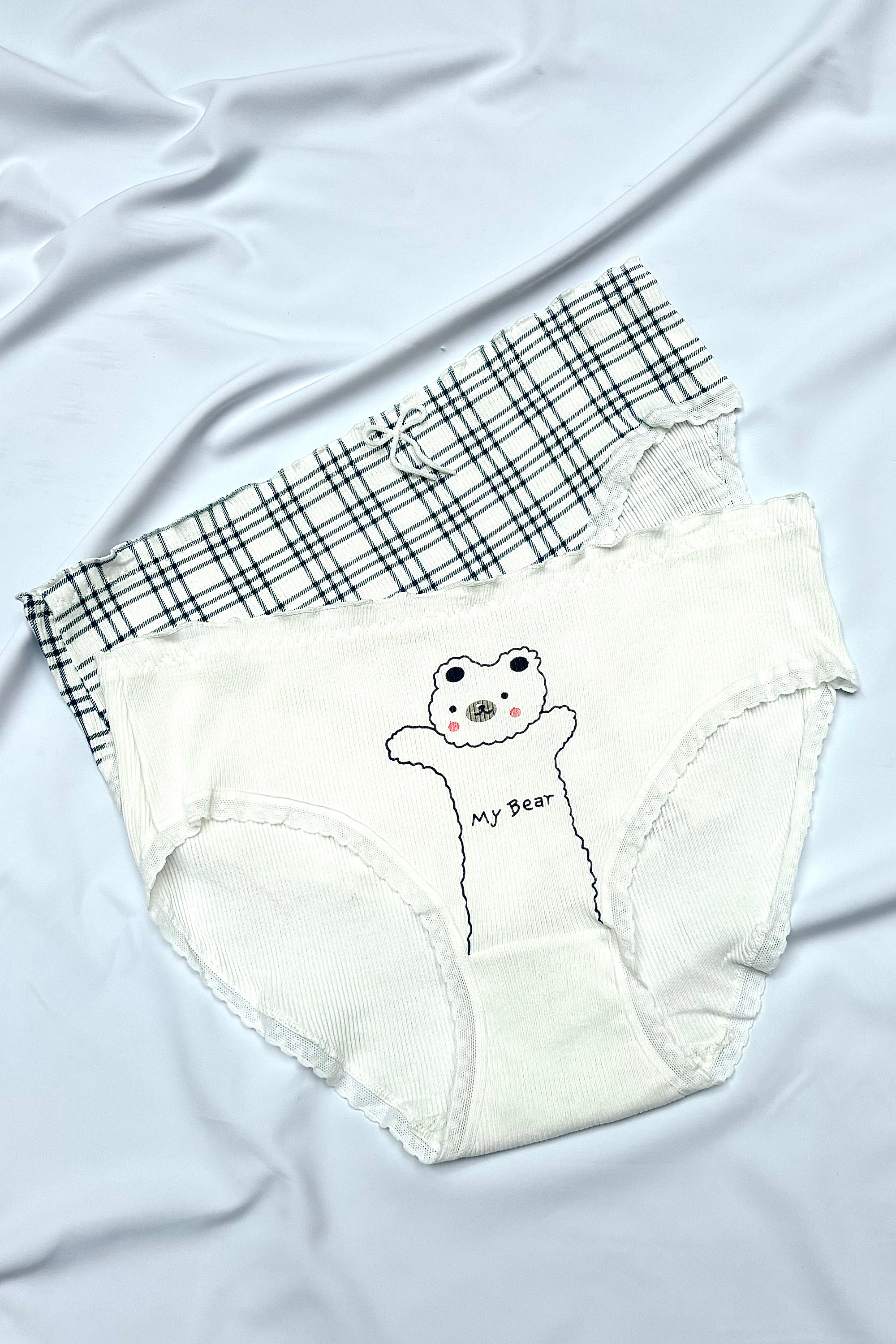 شورت تدی خرسی سایز بزرگ زنانه
