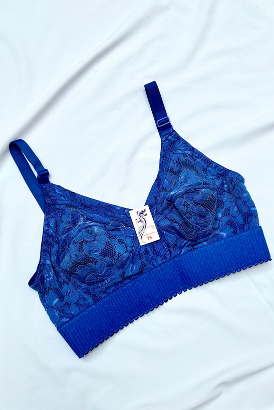 سوتین کش پهن نخ دانتل توری زنانه سایز بزرگ و کوچک