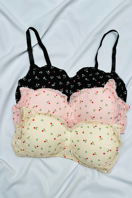 سوتین وارداتی کاپدار وارداتی دخترانه