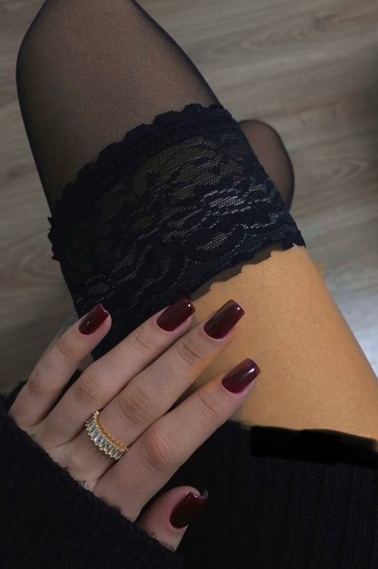 جوراب شیشه ای بلند چسبی لب تور