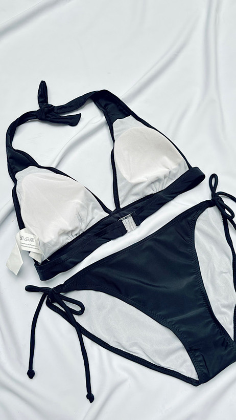 بیکینی کاپ متحرک و شورت بغل گره ای زنانه وارداتی