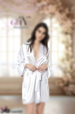 روبدشامبر ساتن ساده
