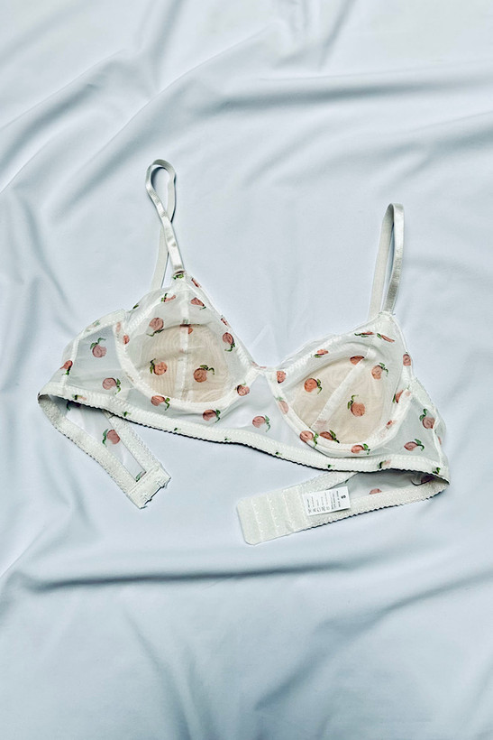 سوتین تینیجری گلدار وارداتی