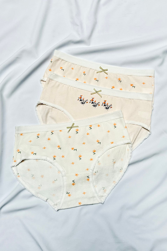 شورت دخترانه نخ پنبه گل دار