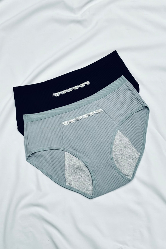 شورتکس پریودی دخترانه جیب دار