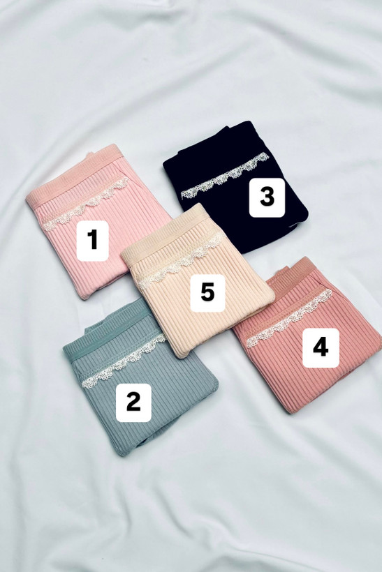 شورت بدون نشت پریودی جیب دار نخ پنبه