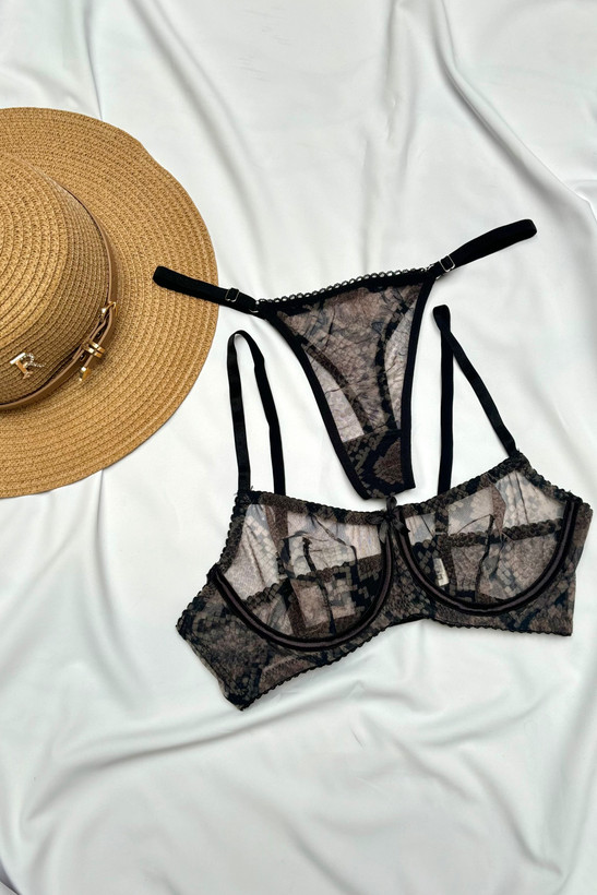 ست سوتین شرت فنردار برند مکسوریا