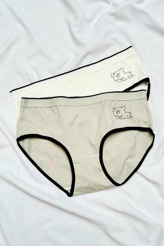 شورت نخی تدی بیسیک دخترانه