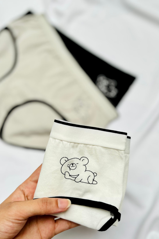 شورت نخ پنبه و ضد حساسیته دخترانه