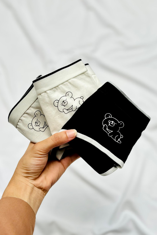 شورت وارداتی عروسکی زنانه نخ پنبه