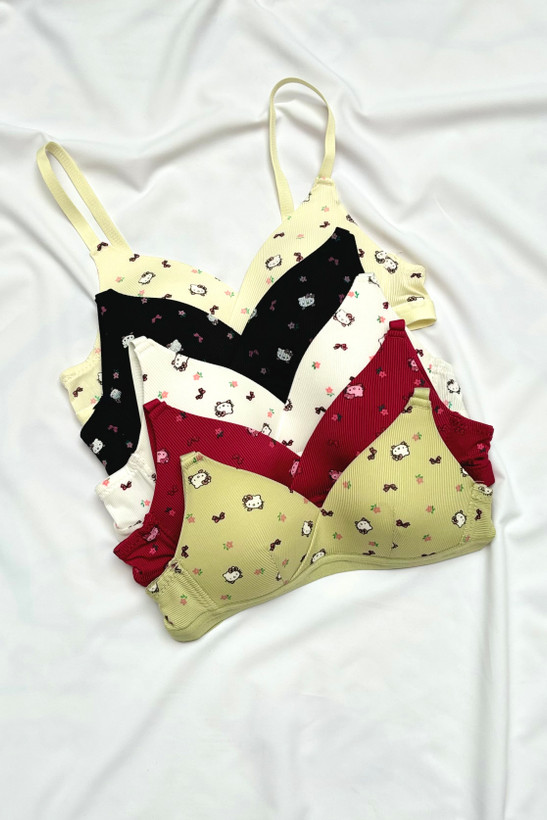 سوتین بدون اسفنج دخترانه عروسکی