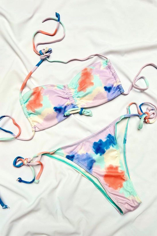 بیکینی زنانه رنگی NAVIGOR رنگ رنگی