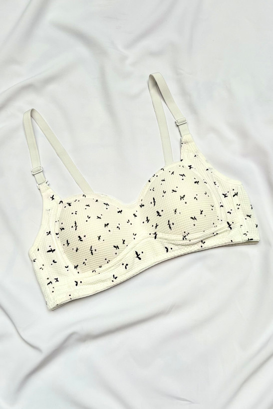 سوتین گل گلی دخترانه سایز کوچک اروپایی