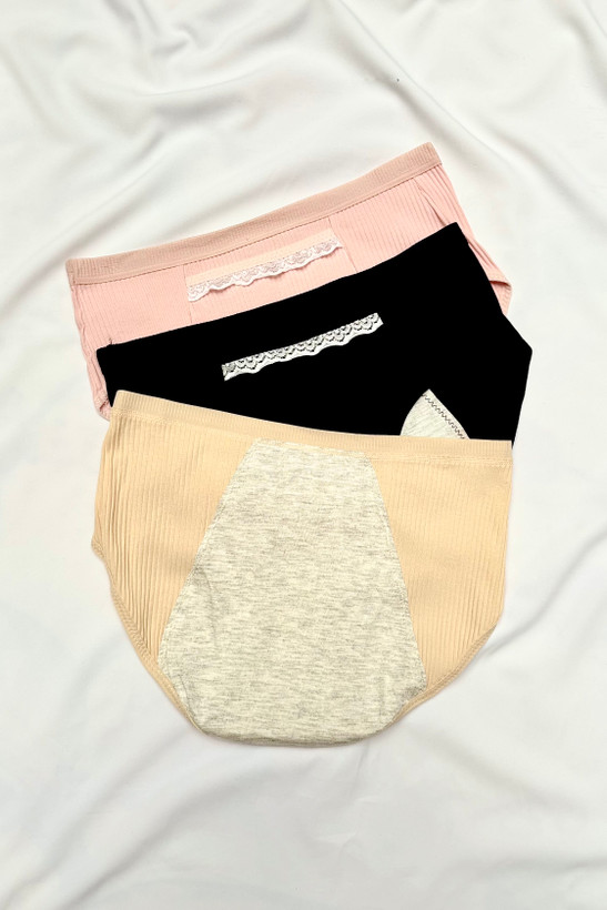 شورت پریودی نخی و ضد حساسیت