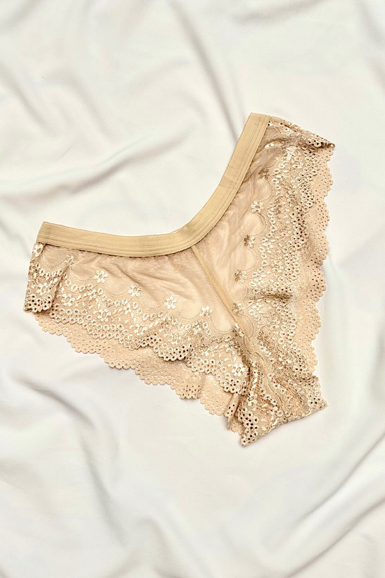 شورت تمام دانتل توری زنانه