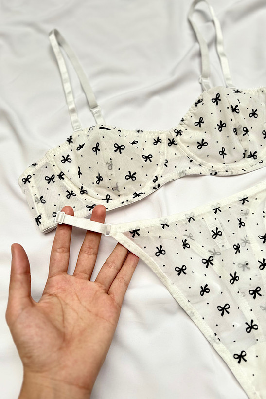 ست توری فنردار شرت و سوتین