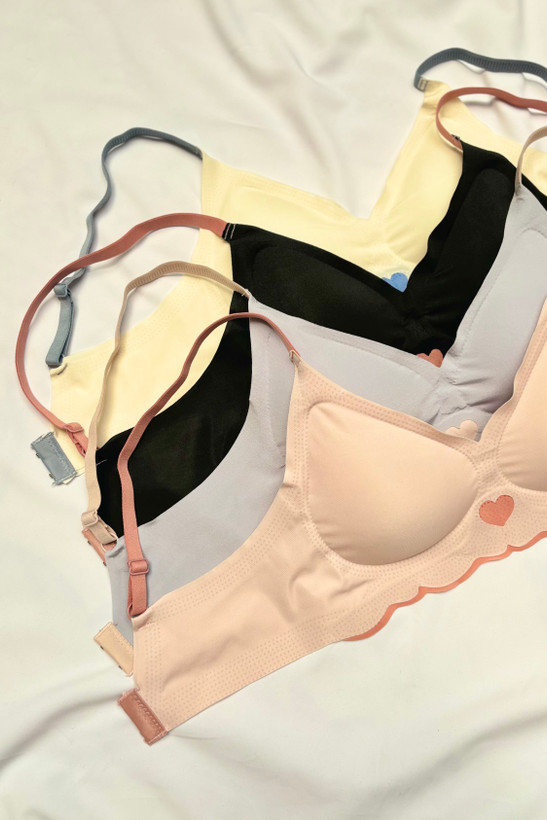 سوتین وارداتی دخترانه لیزری قلبی