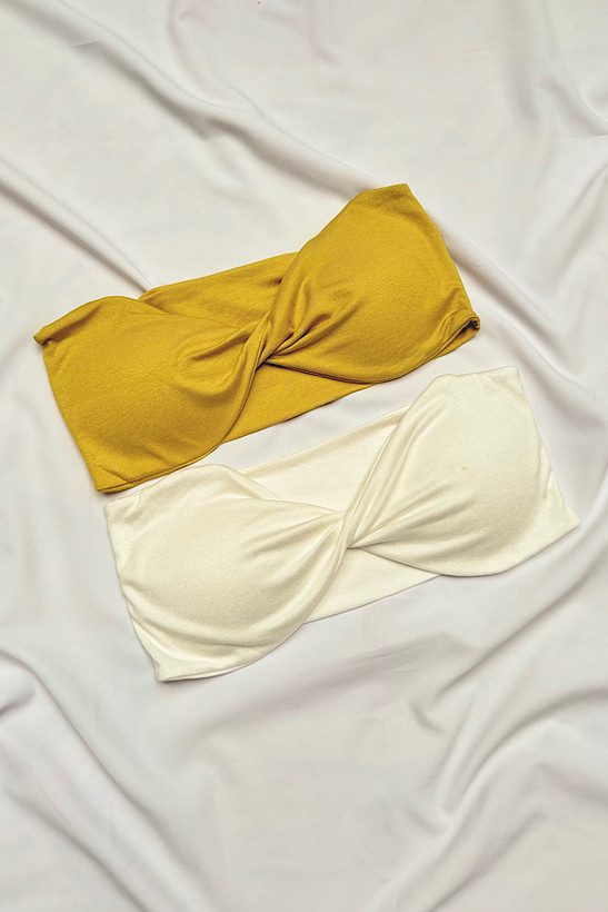 نیمتنه رنگی مدل گره ای رنگی