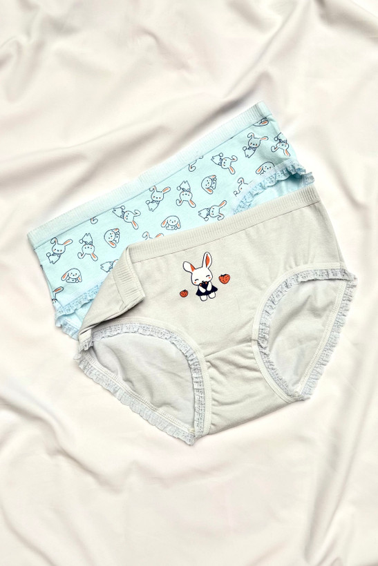 شورت نخی عروسکی خرگوشی دخترانه