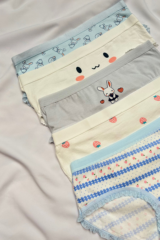 شرت پک پنج عددی دخترانه وارداتی