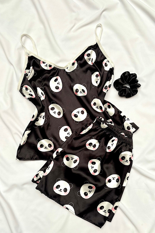 ست لباس خواب ساتن