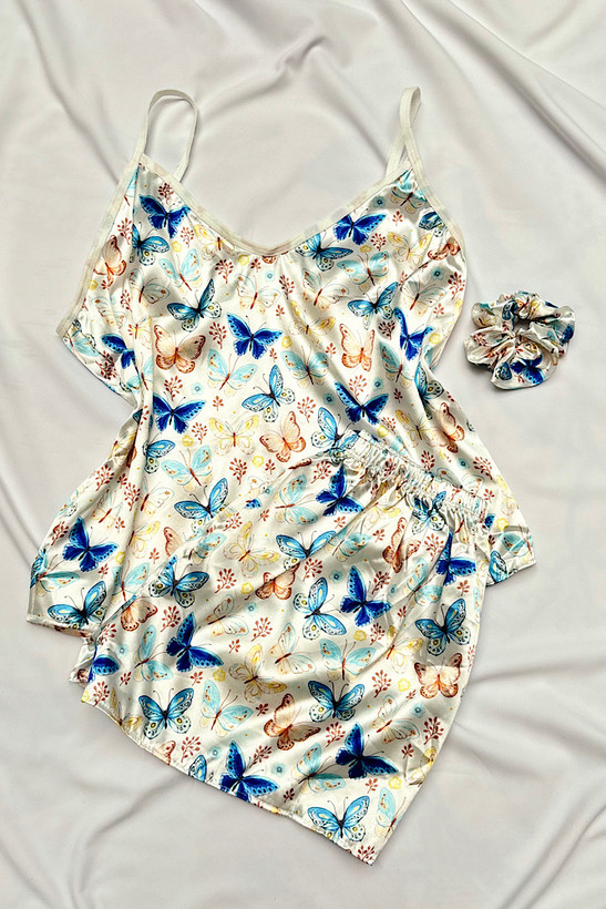 ست وارداتی ساتن دخترونه