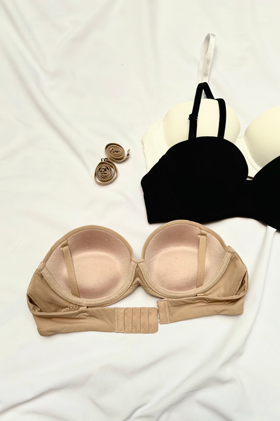 سوتین لیزری دکلته جک و فنردار