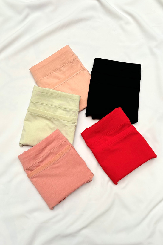 شورت پریودی نخی سایز بزرگ جیبدار