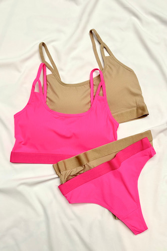 ست شورت بگلس و نیکتنه کاپدار کبریتی