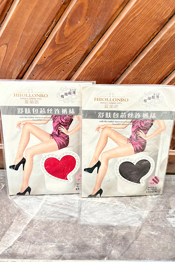 جوراب شلواری نازک شیشه ای