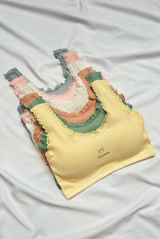 نیمتنه رنگی دخترانه تینیجری نخی کبریتی کاپدار