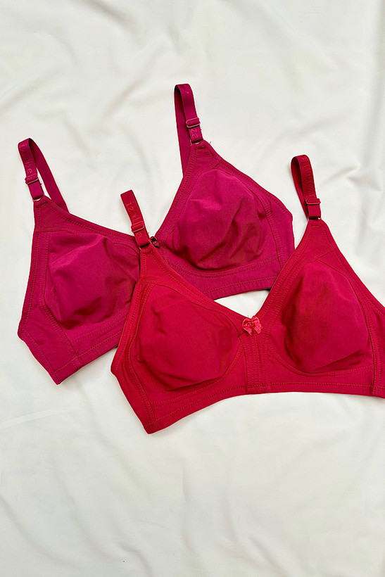 سوتین نخی رنگی بدون فنر و جک نخی