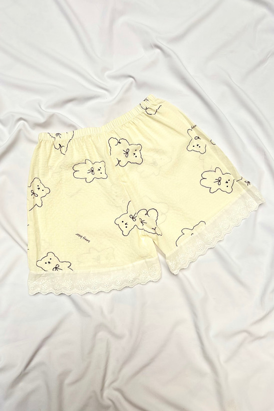 شلوارک نخی دخترانه عروسکی وارداتی