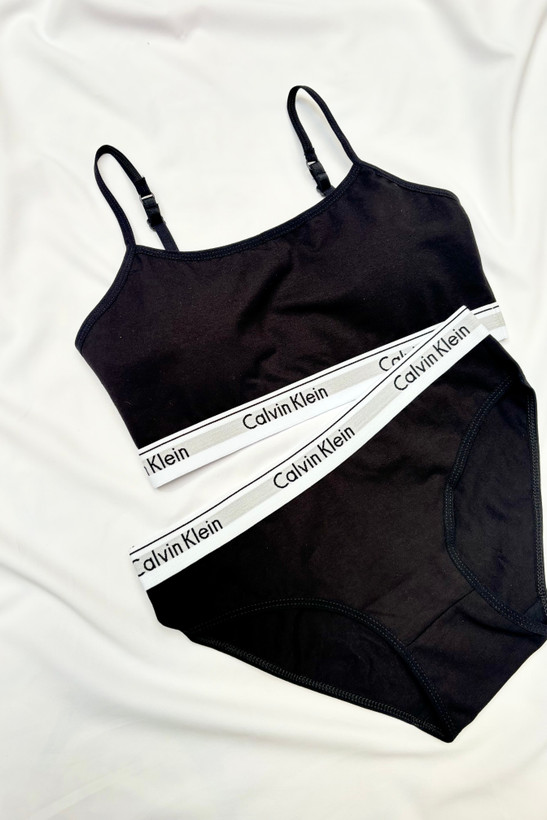 ست نیم تنه کاپ دار نخی کلوین