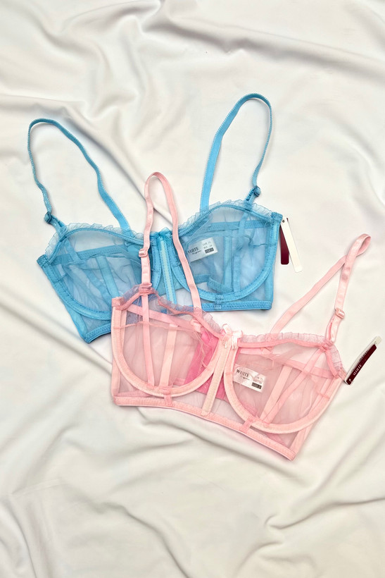 ست دکلته سوتین شورت وایت لیدی اورجینال