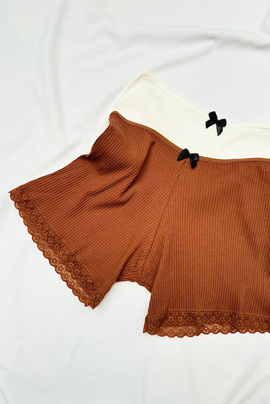 شورتک پادار نخی دخترانه بیسیک