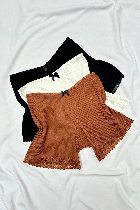 شورت نخی و ضد حساسیت پادار کبریتی دخترونه