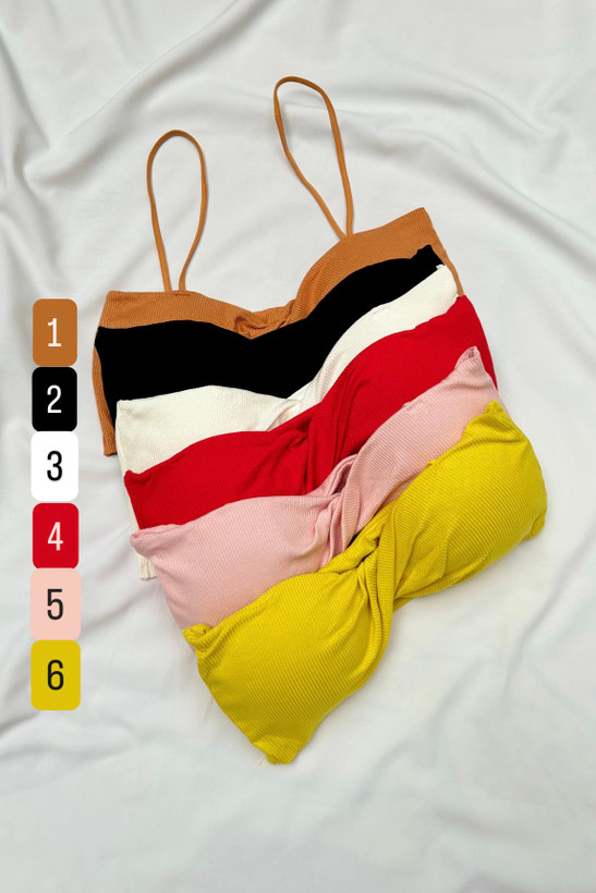 نیم تنه نخی کبریتی رنگی کاپدار