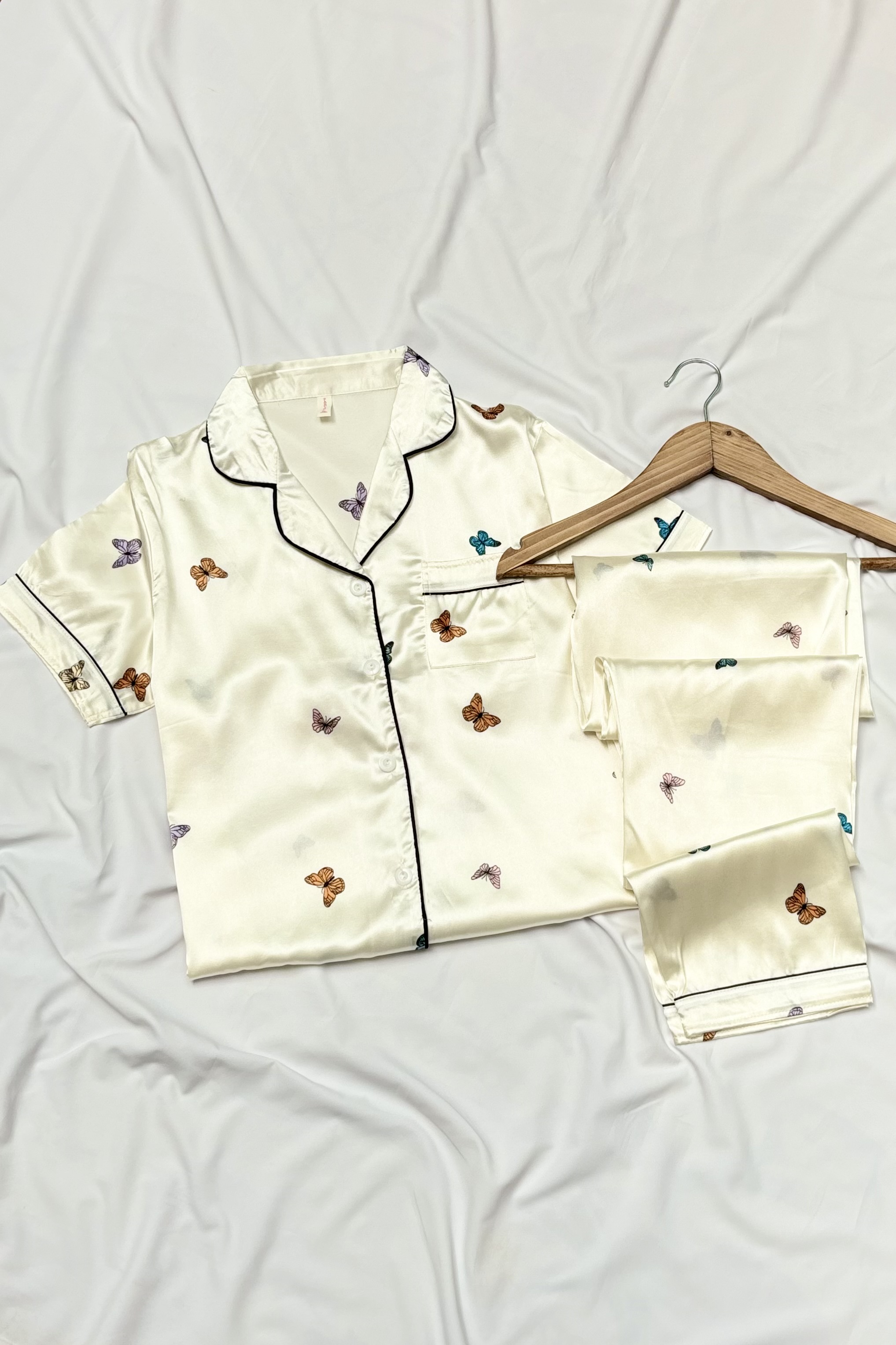 پیراهن شلوار ست دخترانه راحتی وارداتی