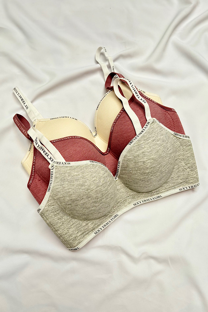 سوتین اسپورت کبریتی بدون فنر دخترانه