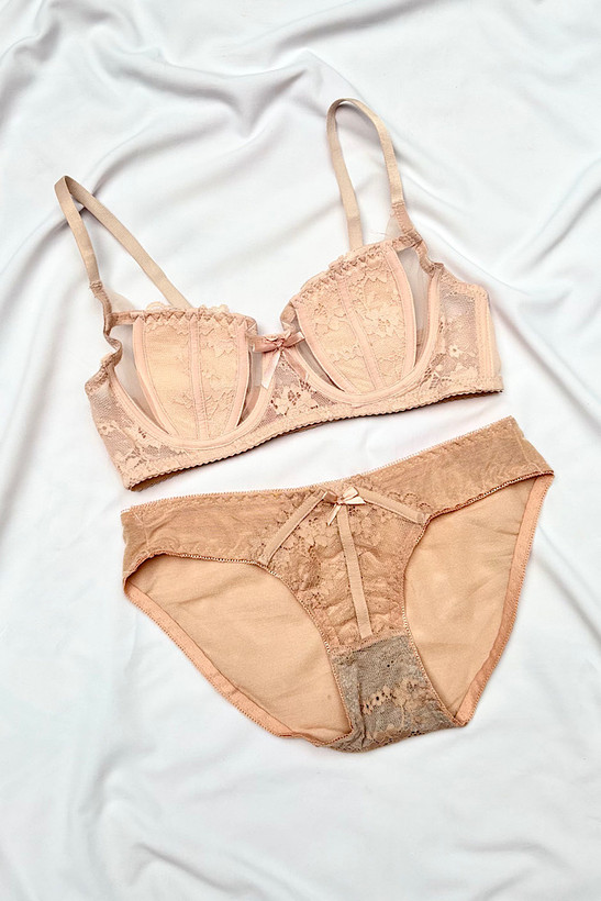 ست شرت وسواین توری فنردار مدل کاپ صدفی