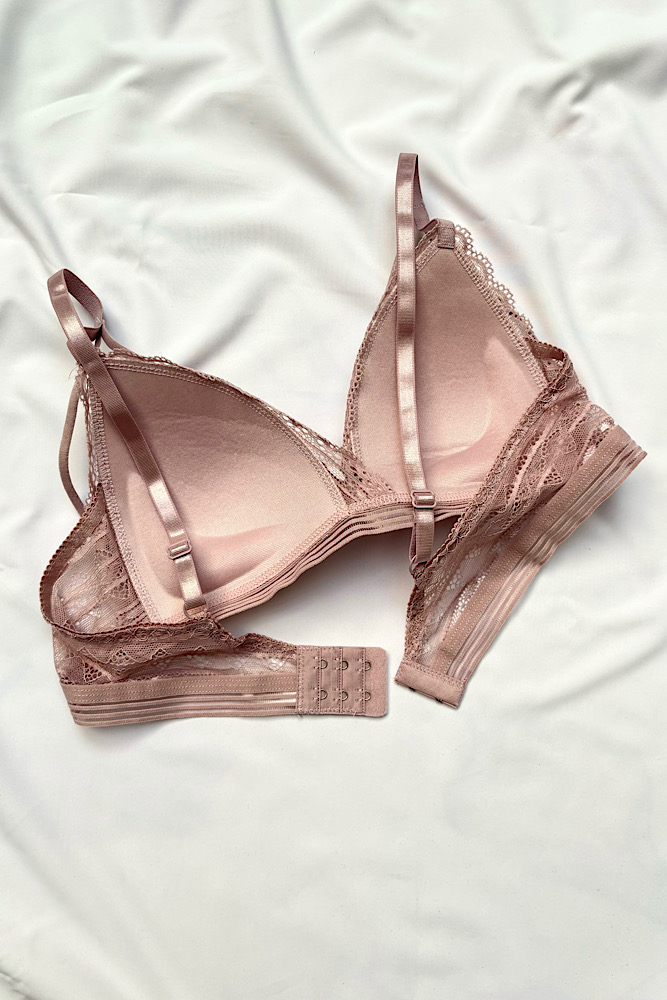 سوتین جکدار دانتل زنانه بدون فنر