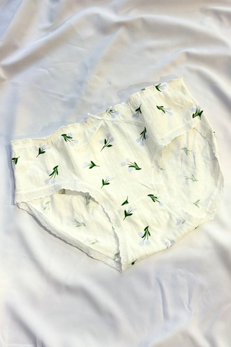 شورت نخی دخترانه طرح گل دخترانه