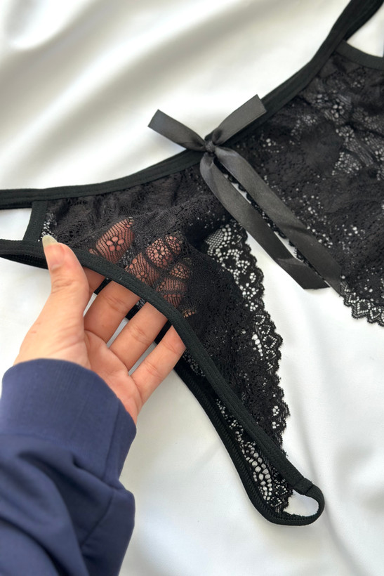 شورت فاق باز زنانه دانتل