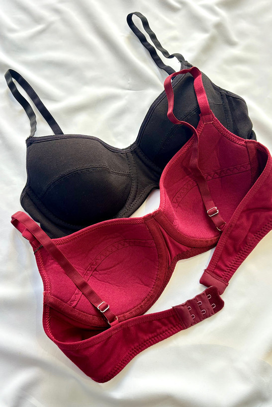 سوتین زنانه نخی فنردار